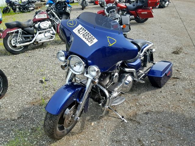 1HD1KBW156Y680173 - 2006 HARLEY-DAVIDSON FLHXI BLUE photo 2