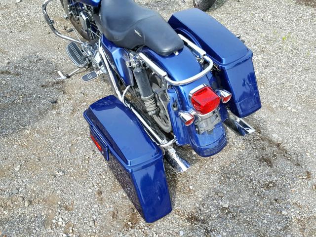 1HD1KBW156Y680173 - 2006 HARLEY-DAVIDSON FLHXI BLUE photo 9