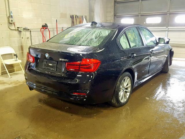 WBA8A3C55GK551383 - 2016 BMW 320 XI BLACK photo 4