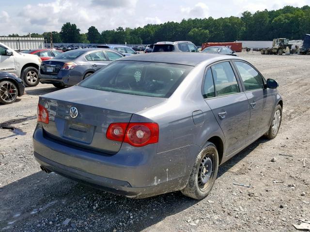 3VWPF71K26M702085 - 2006 VOLKSWAGEN JETTA VALU GRAY photo 4