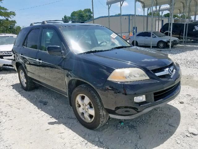 2HNYD18295H543475 - 2005 ACURA MDX BLACK photo 1