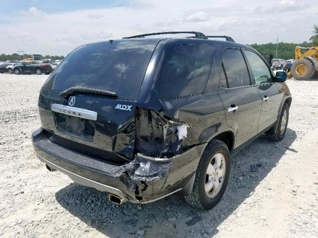 2HNYD18295H543475 - 2005 ACURA MDX BLACK photo 4