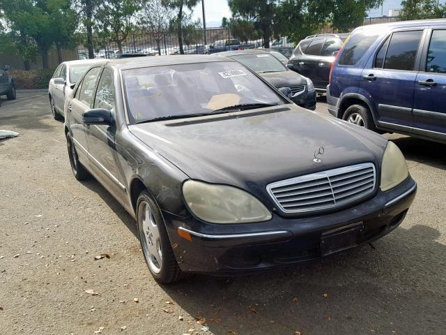 WDBNG75J7YA116537 - 2000 MERCEDES-BENZ S 500 BLACK photo 1