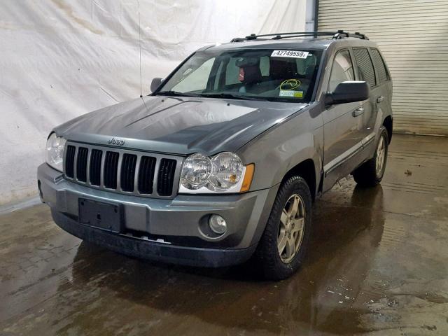 1J8GR48K87C608416 - 2007 JEEP GRAND CHER GRAY photo 2