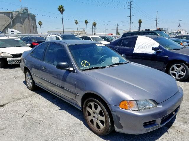 2HGEJ2124SH558867 - 1995 HONDA CIVIC DX GRAY photo 1