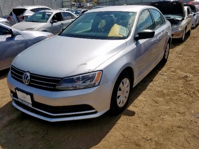 3VW1K7AJ8FM357251 - 2015 VOLKSWAGEN JETTA BASE SILVER photo 2