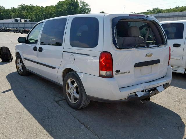 1GNDV23118D199655 - 2008 CHEVROLET UPLANDER L WHITE photo 3