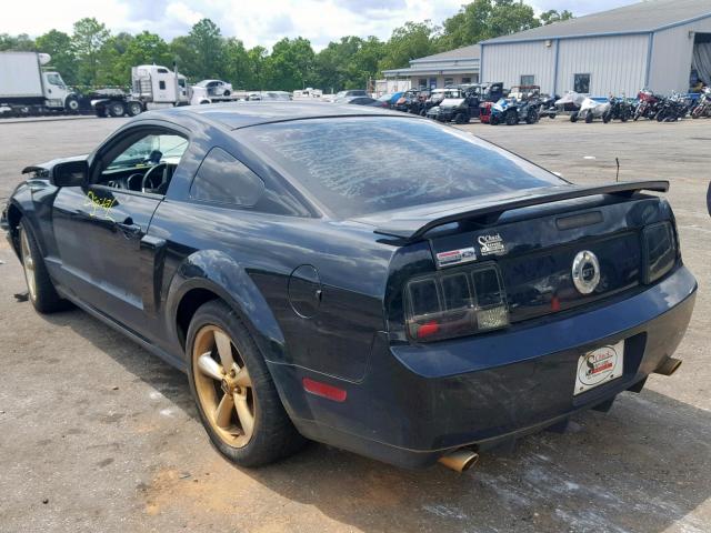 1ZVHT82H195124027 - 2009 FORD MUSTANG GT BLACK photo 3