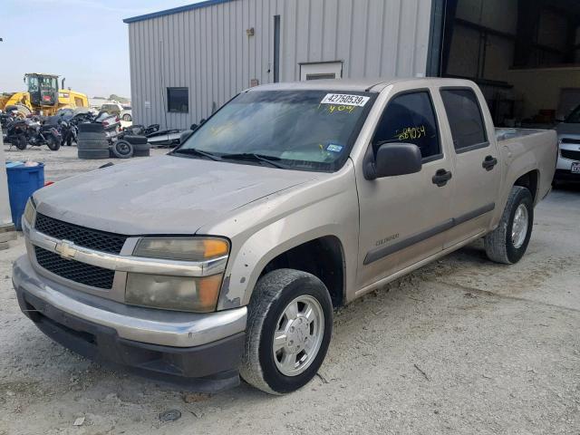 1GCCS136248174091 - 2004 CHEVROLET COLORADO SILVER photo 2