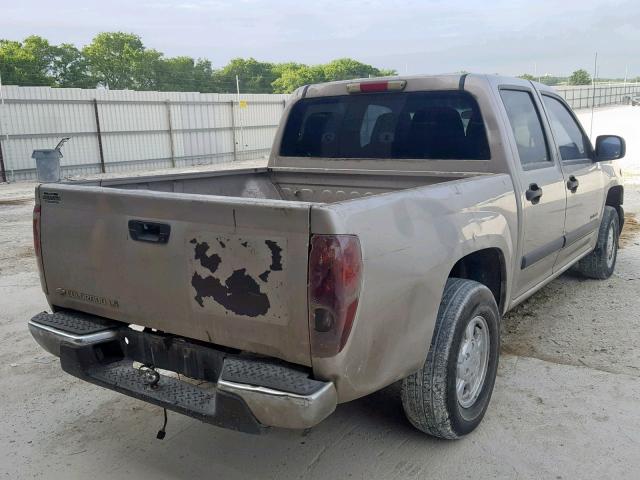 1GCCS136248174091 - 2004 CHEVROLET COLORADO SILVER photo 4