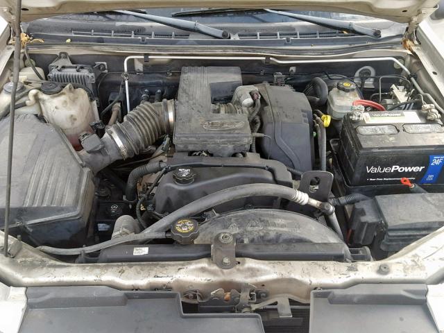 1GCCS136248174091 - 2004 CHEVROLET COLORADO SILVER photo 7