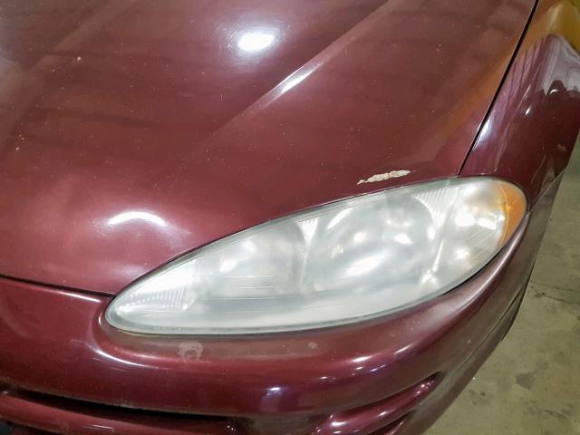 2B3HD46R42H138015 - 2002 DODGE INTREPID S 栗色 照片 9