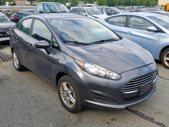 3FADP4BJ6KM117324 - 2019 FORD FIESTA SE GRAY photo 1