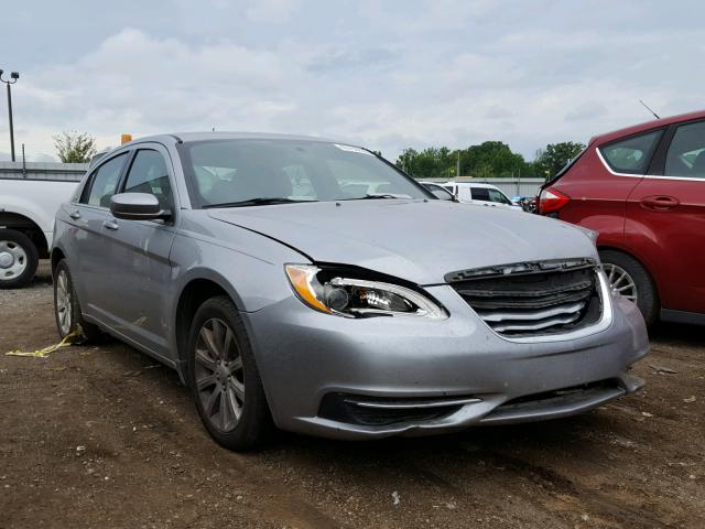 1C3CCBBG6EN145035 - 2014 CHRYSLER 200 TOURIN SILVER photo 1