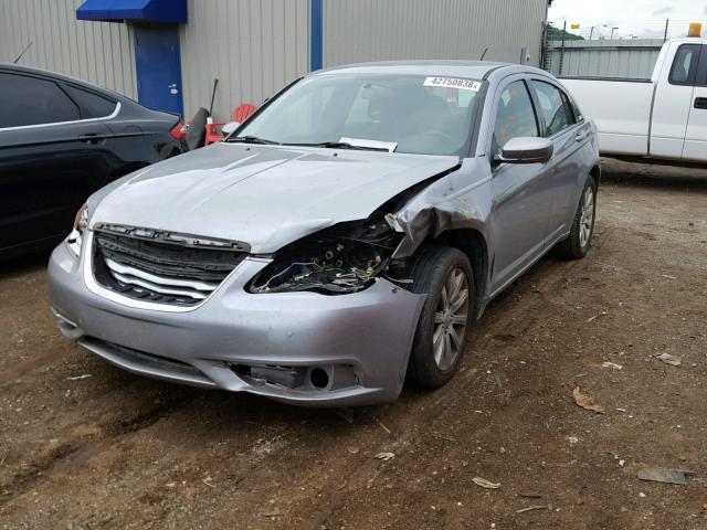 1C3CCBBG6EN145035 - 2014 CHRYSLER 200 TOURIN SILVER photo 2