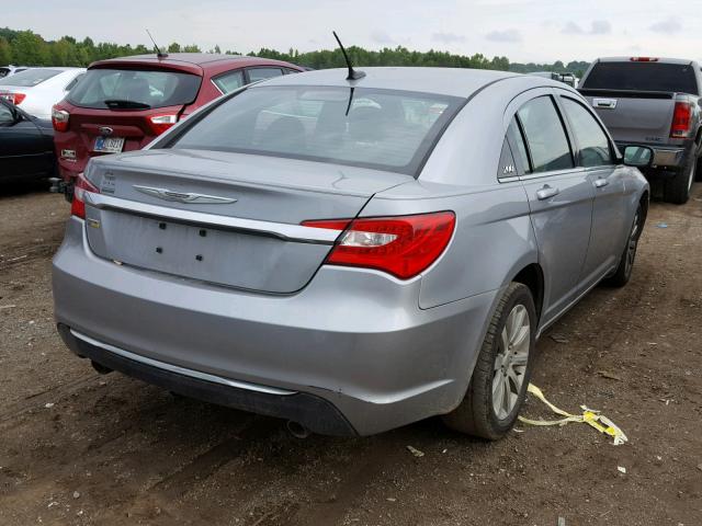 1C3CCBBG6EN145035 - 2014 CHRYSLER 200 TOURIN SILVER photo 4