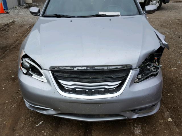 1C3CCBBG6EN145035 - 2014 CHRYSLER 200 TOURIN SILVER photo 7