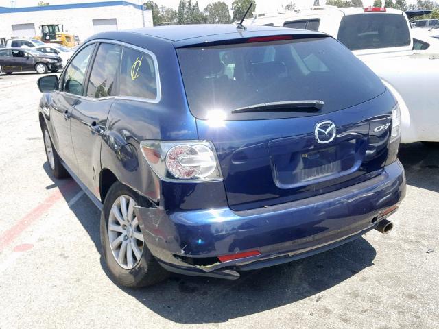 JM3ER2WM3A0325378 - 2010 MAZDA CX-7 BLUE photo 3