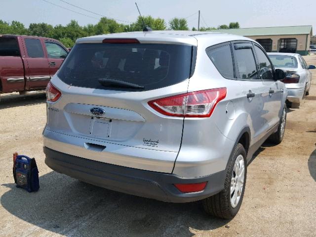 1FMCU0F73EUB13376 - 2014 FORD ESCAPE S SILVER photo 4