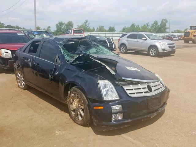 1G6DC67AX50186683 - 2005 CADILLAC STS BLUE photo 1