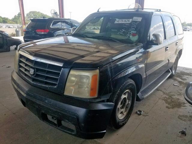 1GYEC63TX2R288852 - 2002 CADILLAC ESCALADE L BLACK photo 2