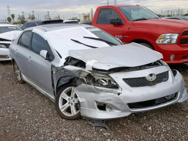 1NXBE40E19Z001141 - 2009 TOYOTA COROLLA XR 银色 照片 1