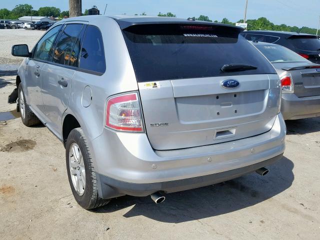 2FMDK3GC8ABA76560 - 2010 FORD EDGE SE SILVER photo 3