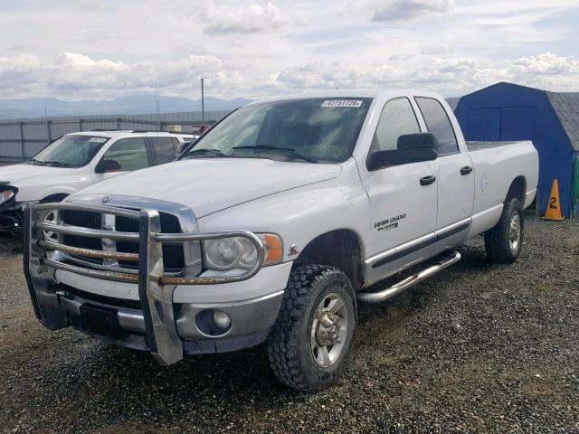 3D7KS28C85G724055 - 2005 DODGE RAM 2500 S Ağ foto 2
