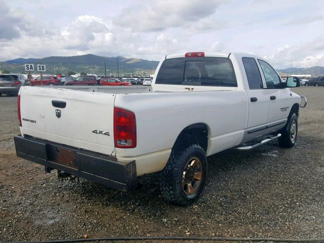 3D7KS28C85G724055 - 2005 DODGE RAM 2500 S Ağ foto 4