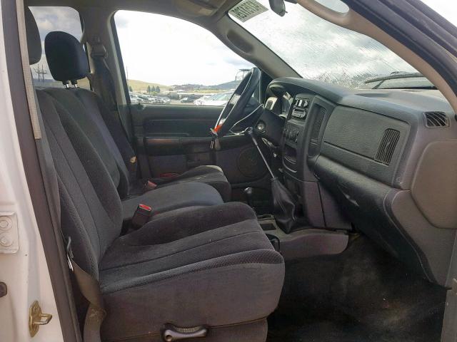 3D7KS28C85G724055 - 2005 DODGE RAM 2500 S Ağ foto 5