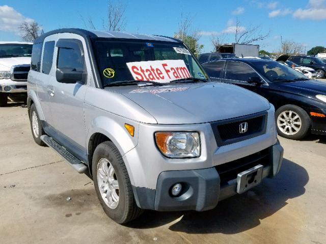 5J6YH28796L027756 - 2006 HONDA ELEMENT EX SILVER photo 1