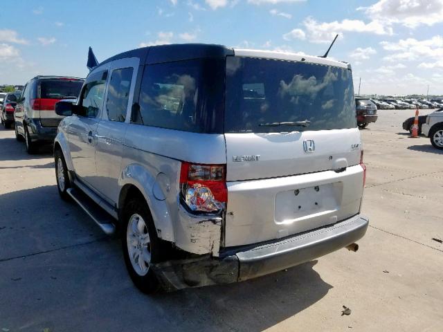 5J6YH28796L027756 - 2006 HONDA ELEMENT EX SILVER photo 3