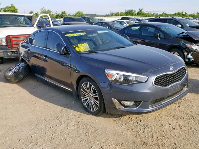 KNALN4D7XE5136110 - 2014 KIA CADENZA PR BLUE photo 1