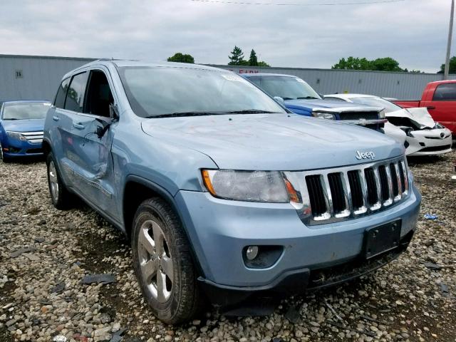 1C4RJFAGXCC227167 - 2012 JEEP GRAND CHER BLUE photo 1