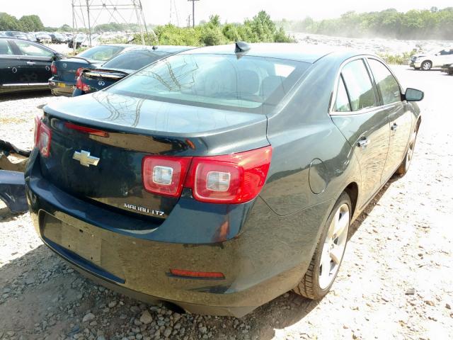 1G11G5SX0FF286633 - 2015 CHEVROLET MALIBU LTZ შავი ფოტო 4