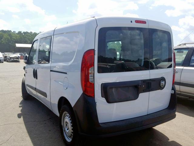 ZFBERFAT7G6C46810 - 2016 RAM PROMASTER 白色 照片 3