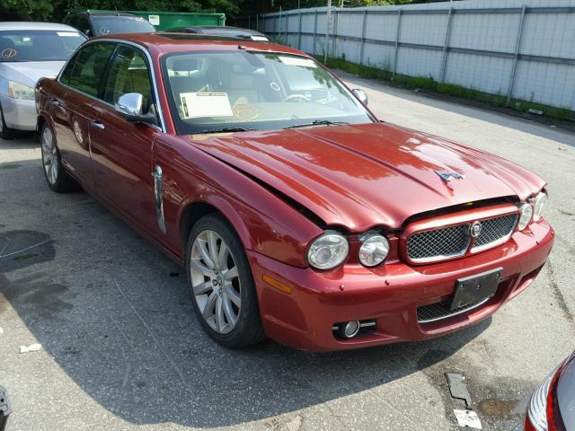 SAJWA82B38SH21969 - 2008 JAGUAR XJ VANDEN RED photo 1