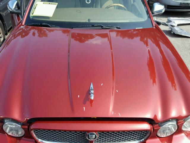 SAJWA82B38SH21969 - 2008 JAGUAR XJ VANDEN RED photo 7