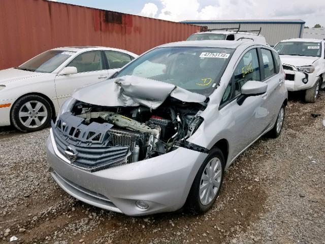 3N1CE2CP2FL405181 - 2015 NISSAN VERSA NOTE SILVER photo 2