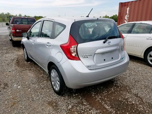 3N1CE2CP2FL405181 - 2015 NISSAN VERSA NOTE SILVER photo 3