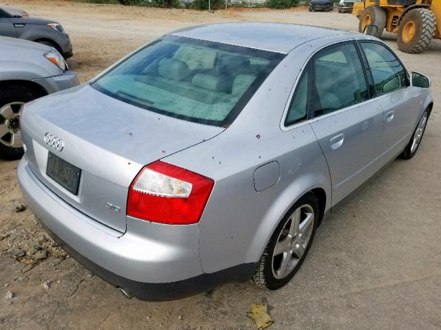 WAUJT68E74A054844 - 2004 AUDI A4 3.0 SILVER photo 4