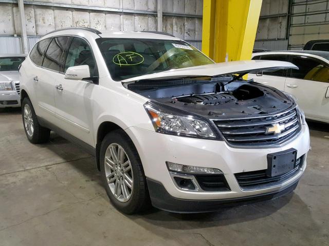 1GNKRGKD2FJ336461 - 2015 CHEVROLET TRAVERSE L CREAM photo 1