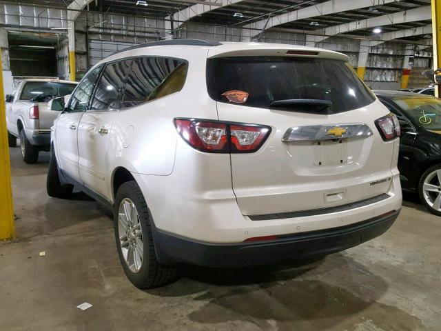 1GNKRGKD2FJ336461 - 2015 CHEVROLET TRAVERSE L CREAM photo 3