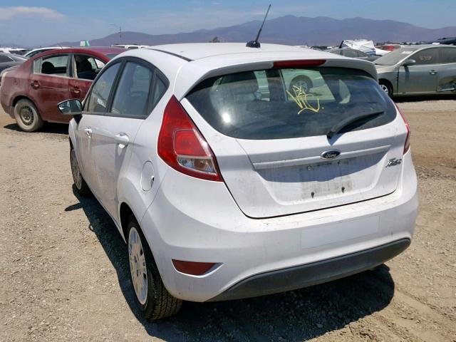 3FADP4TJ2GM172116 - 2016 FORD FIESTA S WHITE photo 3