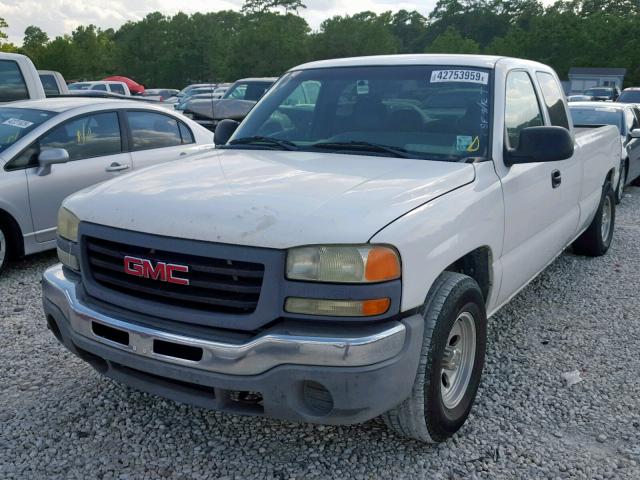 1GTEC19T73E142658 - 2003 GMC NEW SIERRA WHITE photo 2