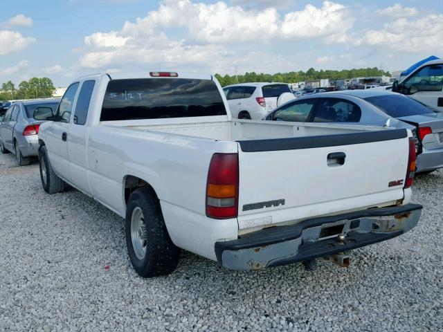 1GTEC19T73E142658 - 2003 GMC NEW SIERRA WHITE photo 3