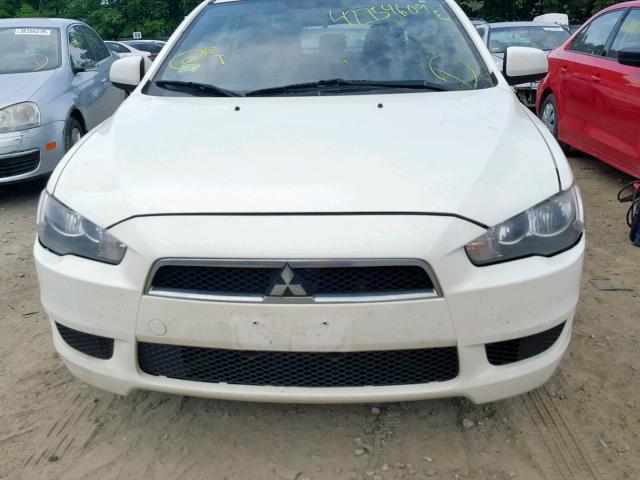 JA3AU26U88U018182 - 2008 MITSUBISHI LANCER ES WHITE photo 9