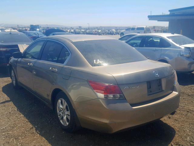 1HGCP26469A048142 - 2009 HONDA ACCORD LXP GOLD photo 3