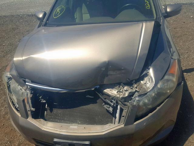 1HGCP26469A048142 - 2009 HONDA ACCORD LXP GOLD photo 7