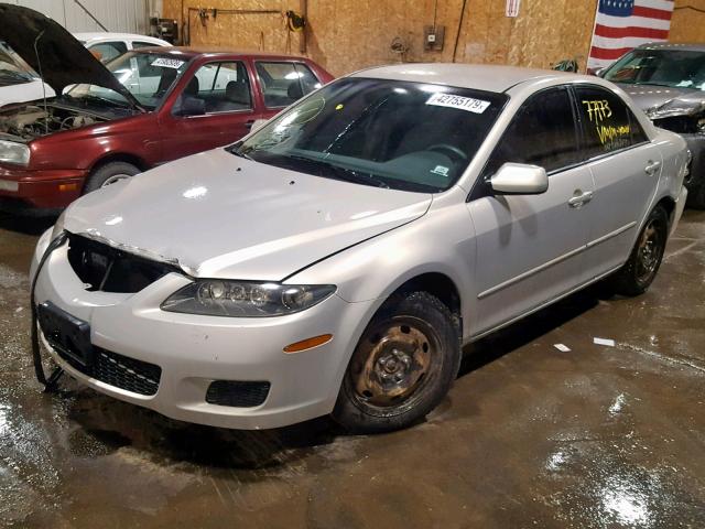 1YVHP80C675M07271 - 2007 MAZDA 6 I GRAY photo 2